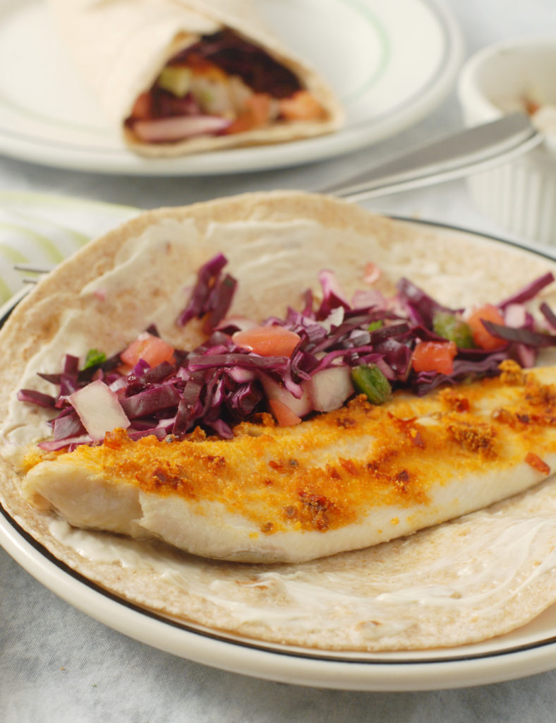 Chipotle Baked Fish Tacos with Pico Slaw - Alison's Allspice