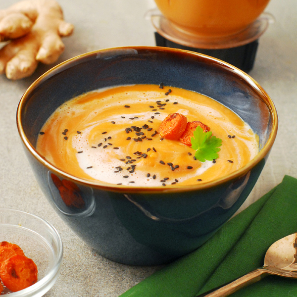 Reckless Abandon: Spicy Carrot Ginger Soup